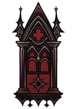 Cathedral Sticker/Keychain